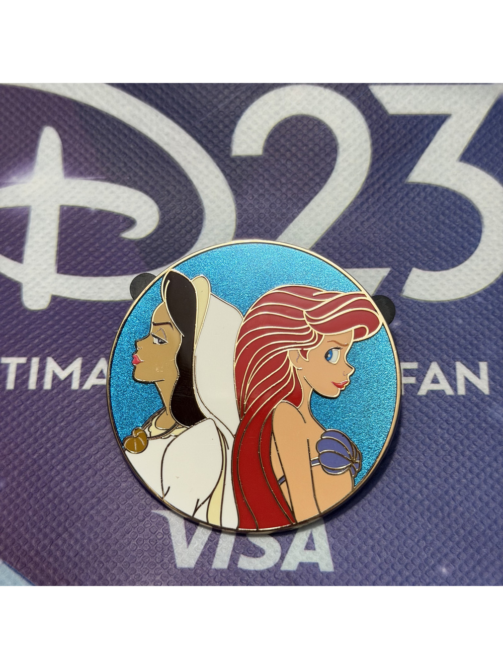 Disney D23 2026 TWDCS DEC Epic Rivals Blind Box Pin Ariel & Vanessa